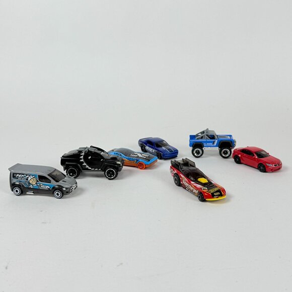 Hot Wheels Car 7 Diecast 1:64 Scale Mixed Models  Bye Focal Trucks Racer Car - Picture 1 of 8